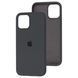Silicone case Full iPhone 12/12 Pro dark grey 33151 фото 2