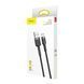 USB Cable Baseus Cafule Micro USB 2.4A (1m) gray/black 05174 фото 1