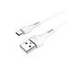 USB Cable Hoco Type-C X37 3A 0.5m white 33924 фото 2
