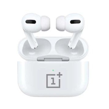 Навушники AirPods Pro One Plus white + case 36684 фото