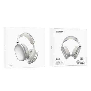 Навушники Big Bluetooth Hoco Apple AirPods ESD15 silver 37215 фото
