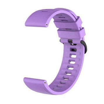 Універсальний ремінець 22mm silicone light purple 34708 фото