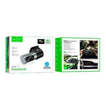 Відеореєстратор Hoco DV-13 black 41338 фото