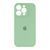 Silicone case Full Camera iPhone 13 Pro Max pistachio 35315 фото