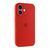 Silicone case Full camera iPhone 16 Plus red 40009 фото