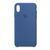 Silicone case iPhone Xs Max blue coble 19301 фото