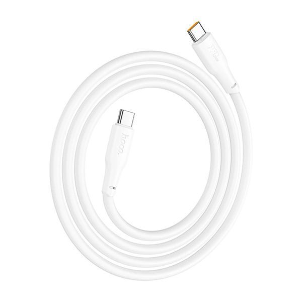 Cable Hoco Type-C to Type-C X93 60W/3A 1m white 43766 фото