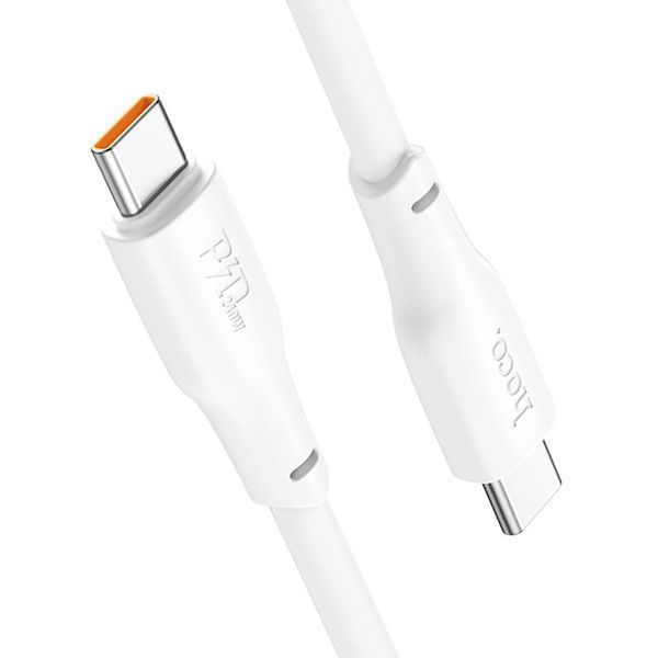 Cable Hoco Type-C to Type-C X93 60W/3A 1m white 43766 фото