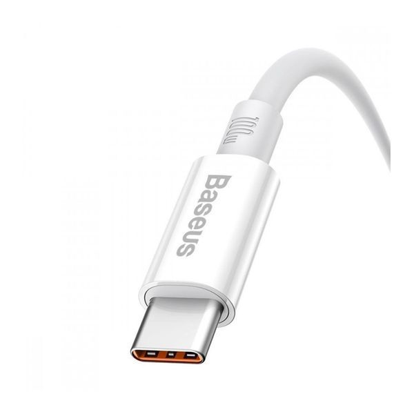 Cable Baseus Superior Series Fast Charging Type-C to Type-C PD 100W (1m) white 19135 фото