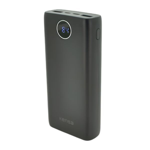 Power bank 10000 mAh Kensa дисплей KP-60 black 01362 фото