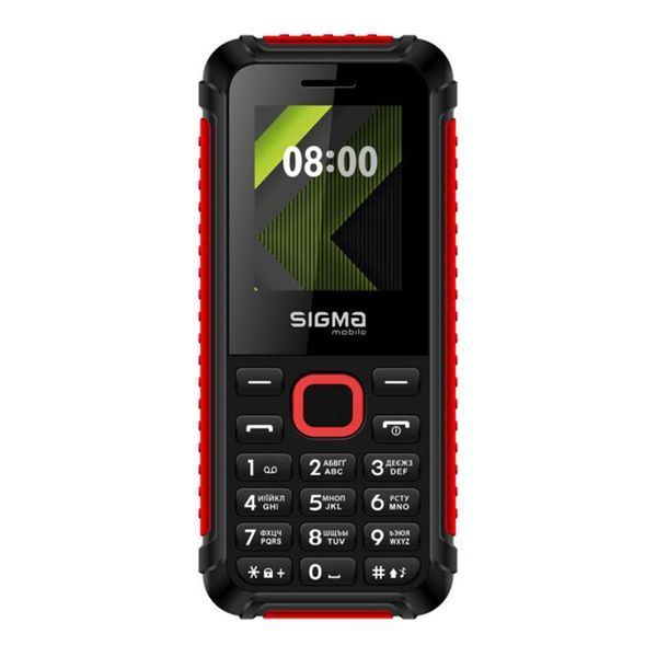 Телефон Sigma X-style 18 Track Black - Red UA 25271 фото