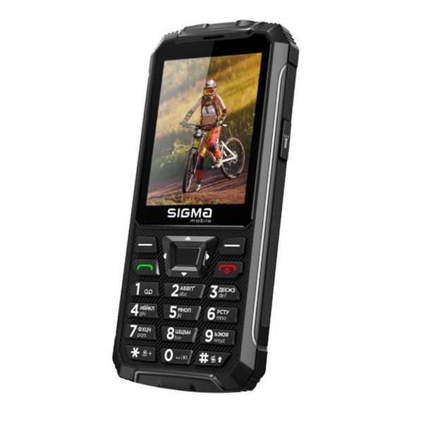 Телефон Sigma X-treme PR68 TYPE-C Black UA 26448 фото