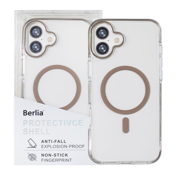 Силікон Samsung S23 Ultra MagSafe Ice Crystal Beyer gold 06104 фото