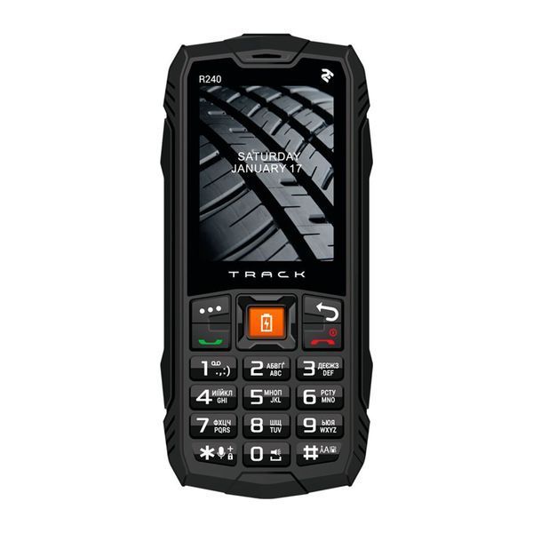 Телефон 2E R240 2020 Black UA 36468 фото