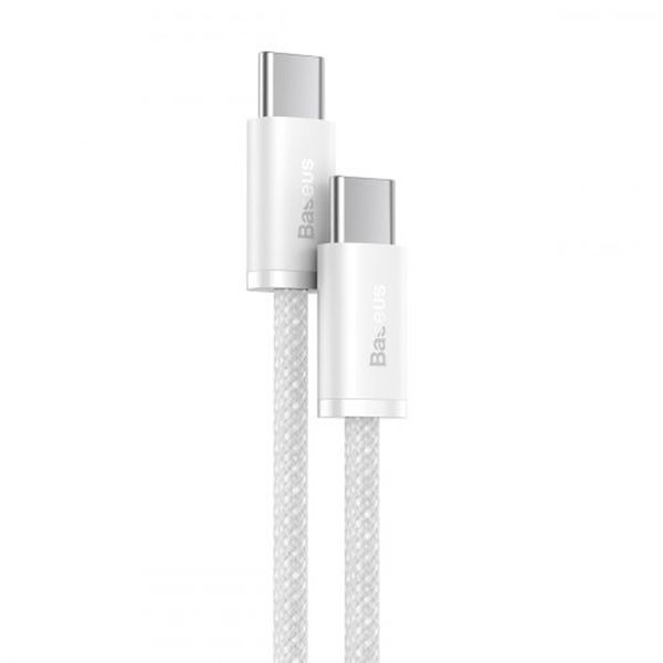 USB Cable Baseus Dynamic Series Fast Charging Type-C 100W (2m) white 45564 фото