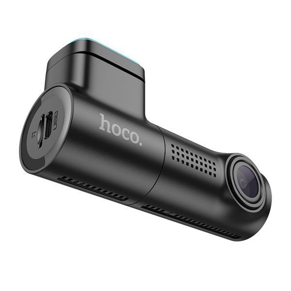 Відеореєстратор Hoco DV-1 black 33552 фото
