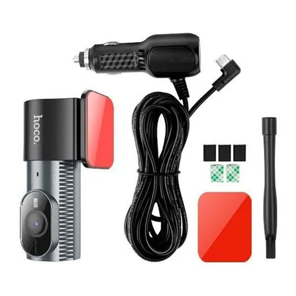 Відеореєстратор Hoco DV-13 black 41338 фото
