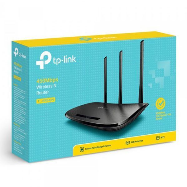 Wi-Fi Router TP-LINK TL-WR940N 3 антени 10775 фото