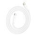 Cable Hoco Type-C to Type-C X93 60W/3A 1m white 43766 фото 2