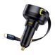 АЗП Baseus Enjoyment Pro 60W (USB) + cable Type-C black 48727 фото 2