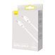 Cable Baseus Superior Series Fast Charging Type-C to Type-C PD 100W (1m) white 19135 фото 1