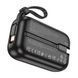 Power bank 10 000 mah Hoco Q20 22.5W+PD20W fully with digital display and cable Black 00072 фото 2