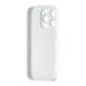 Силікон iPhone 13 Pro Max MagSafe glass pearly white 32186 фото 2