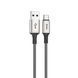 USB Cable Hoco Type-C X66 3A 1m silver 34037 фото 1