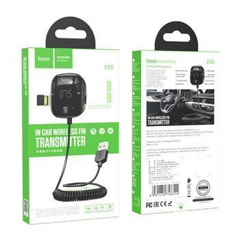 Bluetooth CAR USB Hoco E65 black 26877 фото