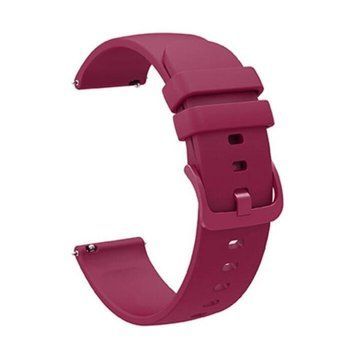 Ремінець Apple watch 38/40/41/SE silicone crimson 34709 фото