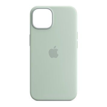 Silicone case iPhone 14 Pro with MagSafe succulent 42081 фото