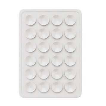 Силіконовий тримач-присоска white 40885 фото