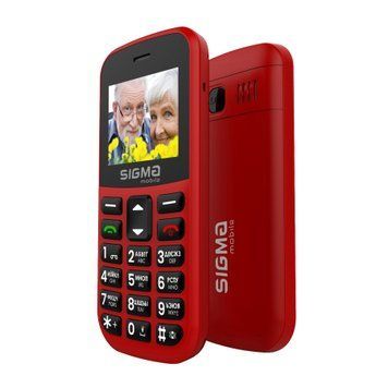 Телефон Sigma Comfort 50 CF115 Easy Red UA 39173 фото