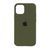 Silicone case Full Camera iPhone 12 khaki 43516 фото