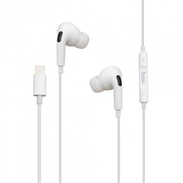 Навушники Bluetooth Hoco M1 Pro Lightning white 24708 фото