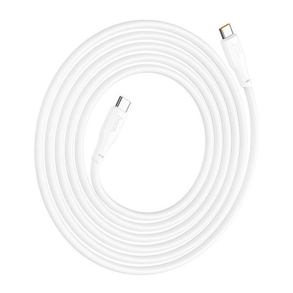 Cable Hoco Type-C to Type-C X93 60W/3A 2m white 43767 фото