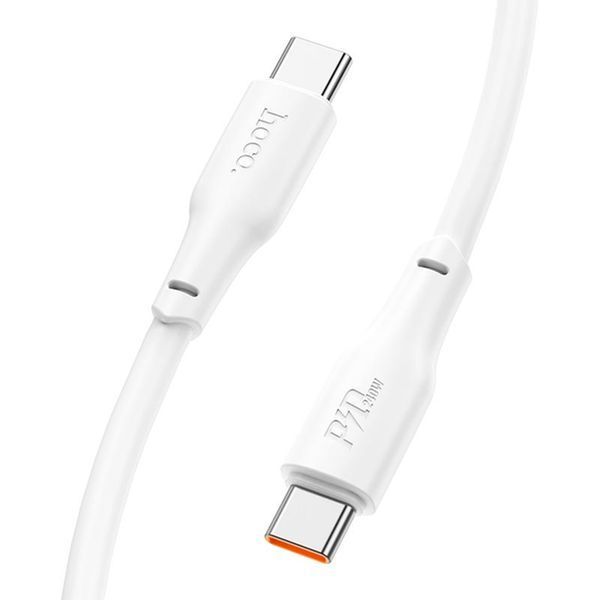 Cable Hoco Type-C to Type-C X93 60W/3A 2m white 43767 фото