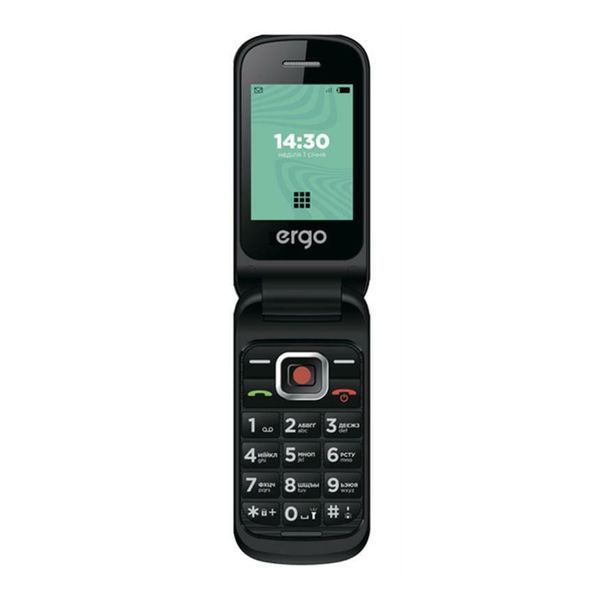 Телефон Ergo F241 Black UA 34152 фото