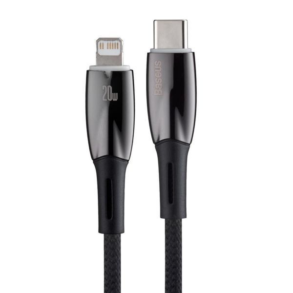 Cable Baseus Glimmer Series Type-C to Lightning 20W (1m) black 18117 фото