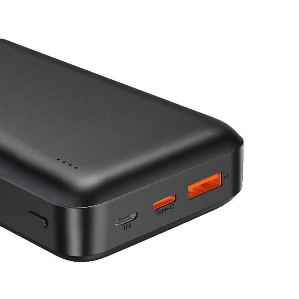 Power bank 20 000 mAh iDragon KP-23 PD30W Led  black 44989 фото