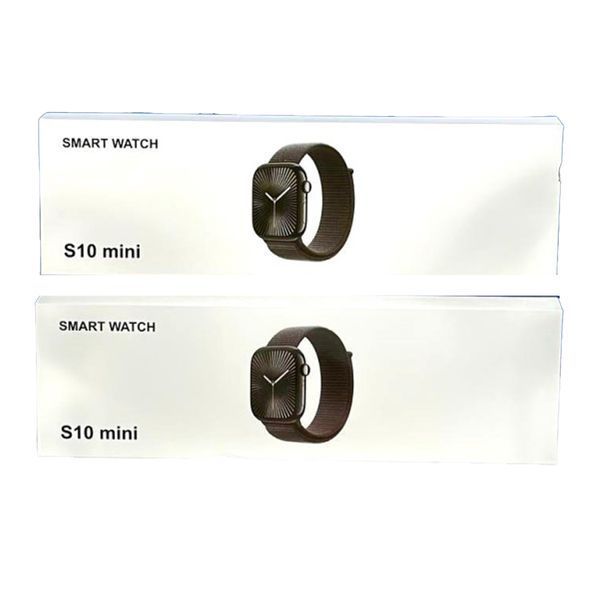Смарт-годинник S10 Mini 42mm + 2 ремінця silver 39570 фото