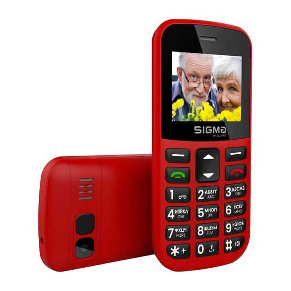 Телефон Sigma Comfort 50 CF115 Easy Red UA 39173 фото