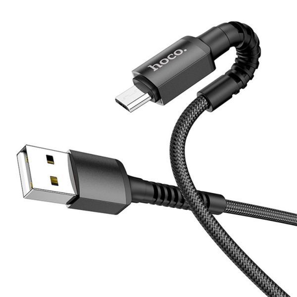 USB Cable Hoco Type-C X71 3A 1m black 34038 фото