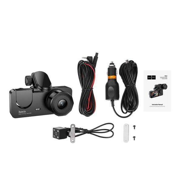 Відеореєстратор Hoco DI-63 black 37867 фото