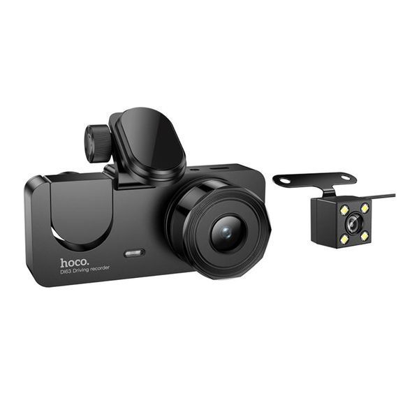 Відеореєстратор Hoco DI-63 black 37867 фото