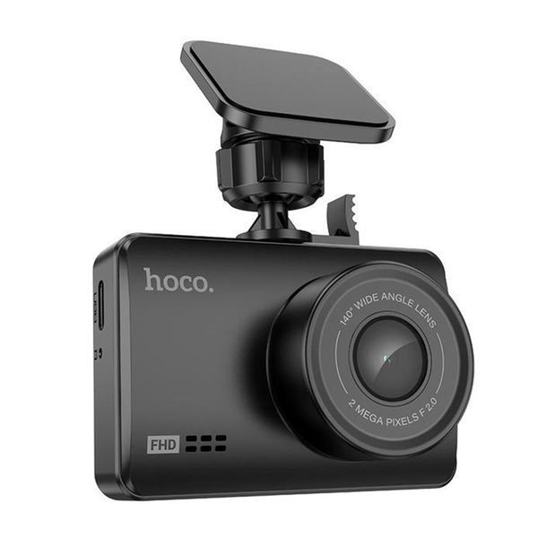 Відеореєстратор Hoco DV-2 + LSD black 33604 фото