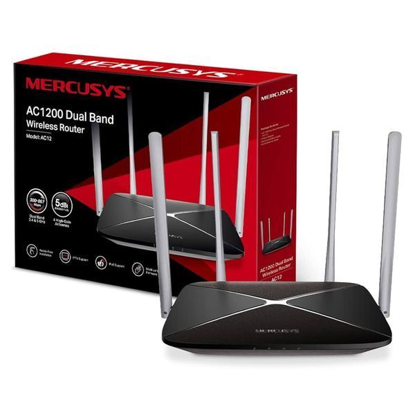 Wi-Fi Router MERCUSYS AC12 06616 фото