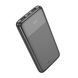 Power bank 10000 mah Hoco J121 PD 20W+ 22.5W Bipow black 35530 фото 3