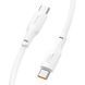 Cable Hoco Type-C to Type-C X93 60W/3A 2m white 43767 фото 3