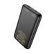 Power bank 10 000 mah Hoco Q21 22.5W+PD20W fully compatible with digital display Black 00073 фото 2